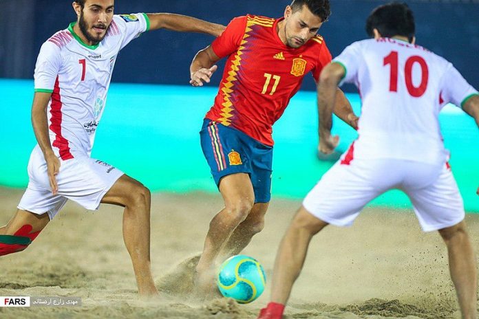 Beach Soccer Intercontinental Cup 2019: Iran - Hiszpania