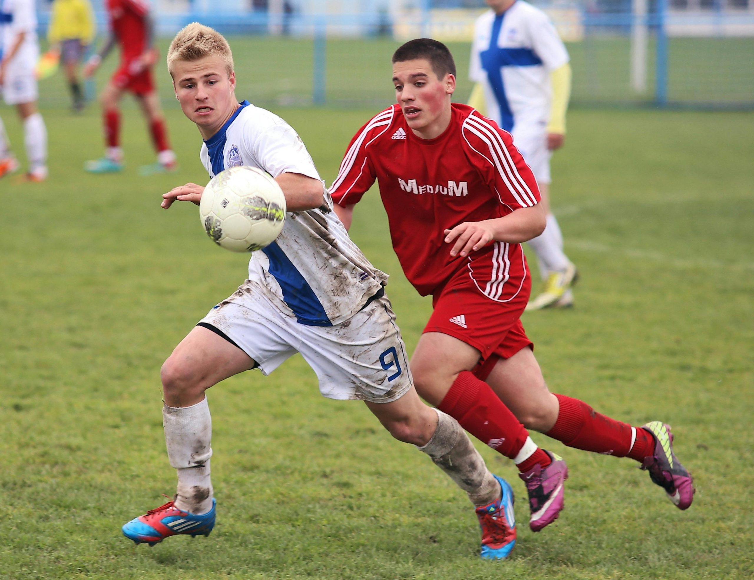 Mistrzostwa świata football - piłkarze, bramkarz i strzelec