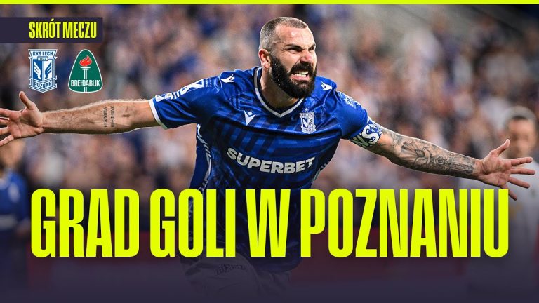 SKRÓT: Lech Poznań 7:1 Breidablik! [WIDEO]