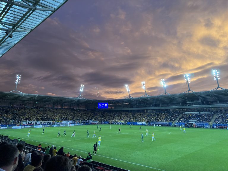 Motor Lublin - Zagłębie Lubin - stadion przed meczem