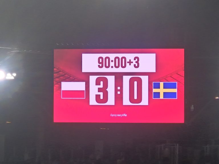 Polska 3:0 Szwecja