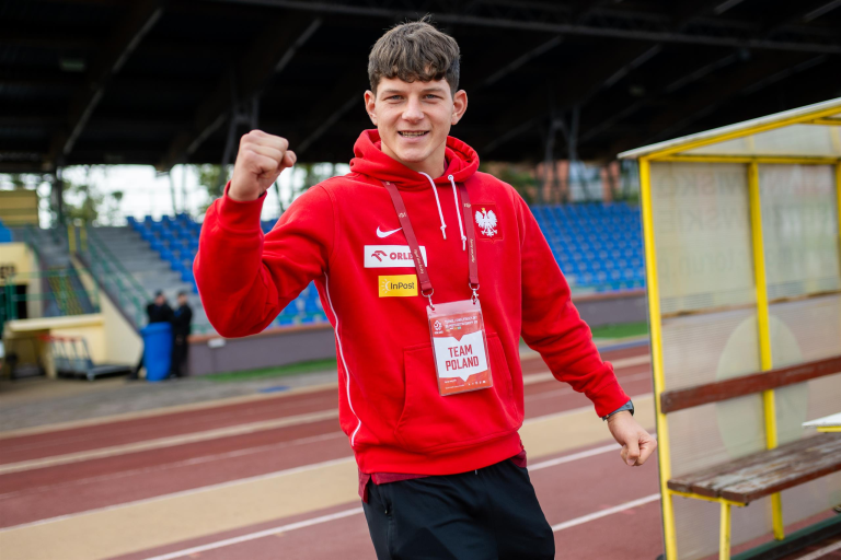 Kacper Śmiglewski z golem dla Polski U-20. W Cracovii wciąż czeka na szansę